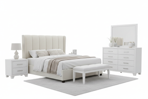 Bedroom Furniture White Background