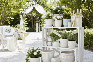 Trending Garden White Backyard