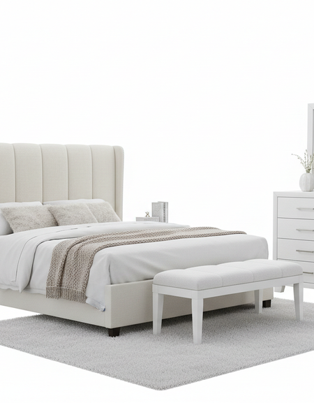 Bedroom Furniture White Background