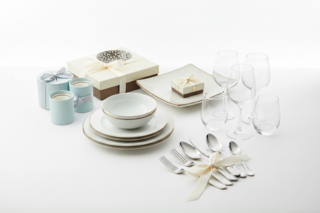 Tableware Gifts White Background