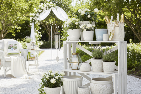 Trending Garden White Backyard